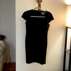 Banana republic black sheath dress